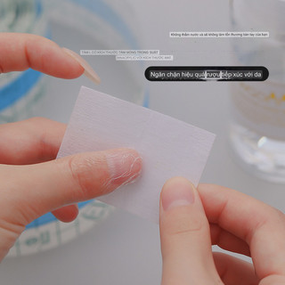 Màn PU bọc tay làm nail -  ( set 50 cái )bảo về tay khi tiếp xúc hoá chất , chống thấm mỏng nhẹ siêu tự nhiên