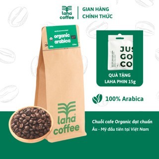 Cà phê Arabica Cầu Đất 100% dạng hạt, bột pha phin pha máy LAHA COFFEE | 500GR