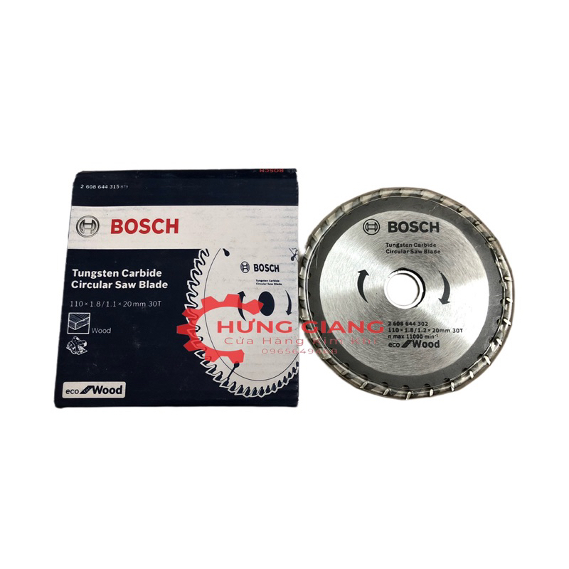 Lưỡi Cắt Gỗ BOSCH 110x20mm Chuyên Dùng Cắt Gỗ Sắc Bén Sử Dụng Tất Cả Các Máy Cắt Gỗ
