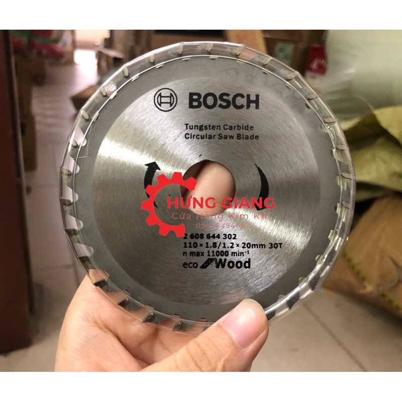Lưỡi Cắt Gỗ BOSCH 110x20mm Chuyên Dùng Cắt Gỗ Sắc Bén Sử Dụng Tất Cả Các Máy Cắt Gỗ