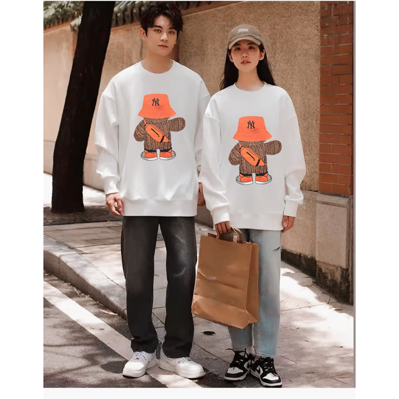 [Nỉ Chân Cua] Áo Sweater Thỏ NY Form Unisex Nhiều Màu Vải Nỉ Cao Cấp Unim Store - SW03