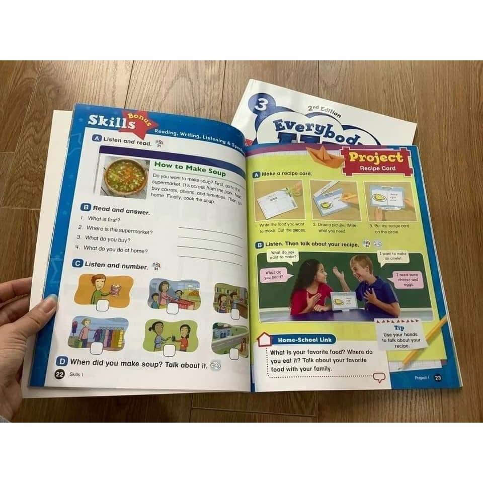 Ảnh Sách - Everybody Up bản 2nd Edition - Từ lever Starter đến 6 (WB + SB) 3