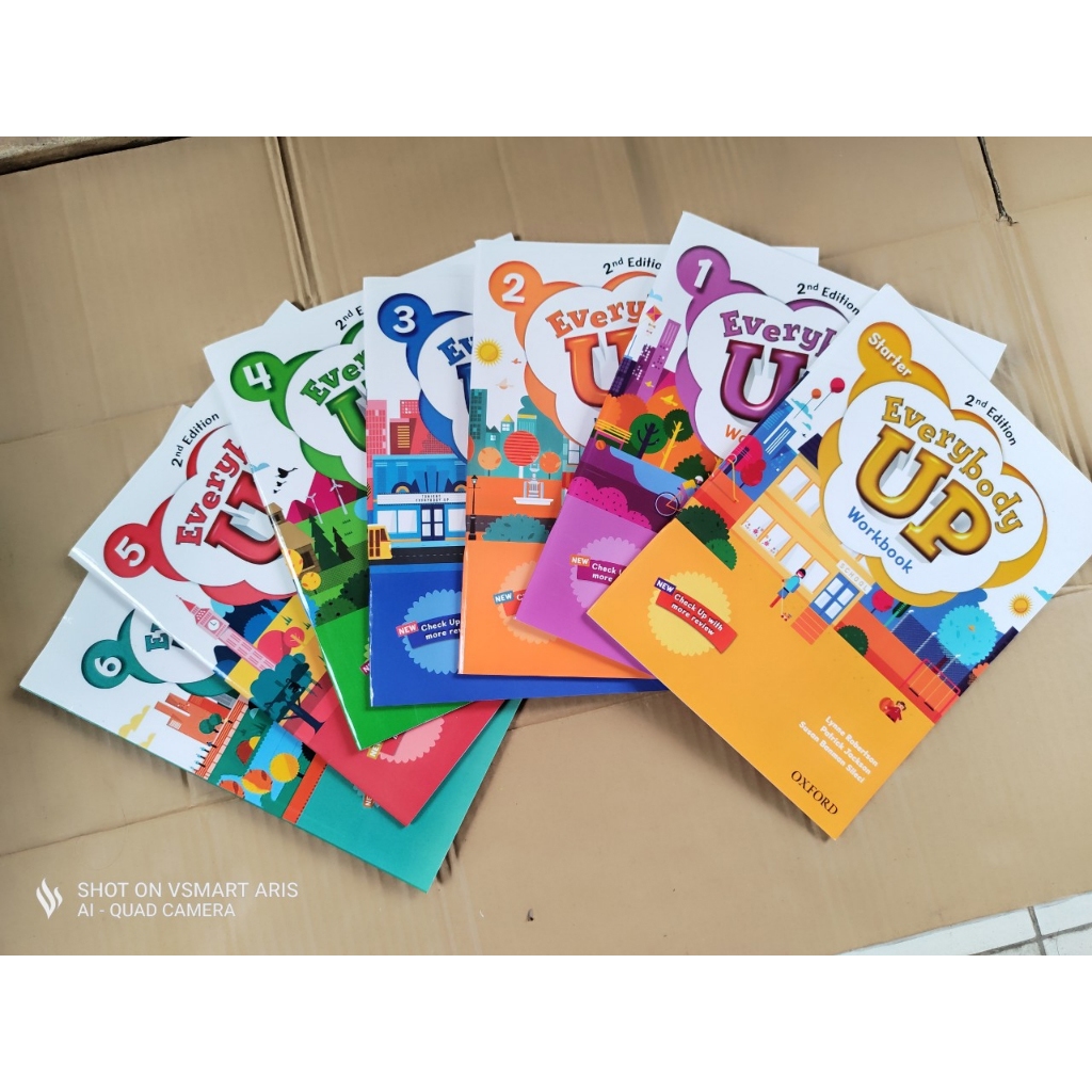 Ảnh Sách - Everybody Up bản 2nd Edition - Từ lever Starter đến 6 (WB + SB) 1