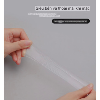 Màn PU bọc tay làm nail -  ( set 50 cái )bảo về tay khi tiếp xúc hoá chất , chống thấm mỏng nhẹ siêu tự nhiên