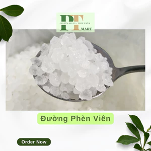 Đường Phèn viên kim cương. Đường phèn thiên nhiên dùng chưng yến, nấu chè