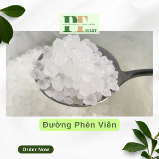 Đường Phèn viên kim cương. Đường phèn thiên nhiên dùng chưng yến, nấu chè