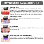 Máy Nâng Cơ Mặt HIFU 3.0, Nâng Cơ,Trẻ Hóa Da, Xóa Nhăn, Làm Sáng Da bằng Công Nghệ Siêu Âm HIFU, RF, EMS, LED Thế Hệ Mới — ảnh 4