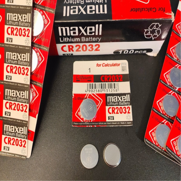 Pin CMOS Maxell CR2032 2032 Lithium 3v Hàng Chính Hãng Shopee