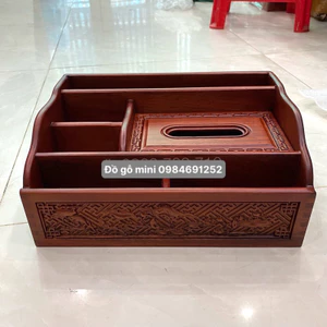 HỘP ĐỰNG GIẤY ĂN VĂN PHÒNG