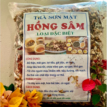TRÀ SƠN MẬT HỒNG SÂM thượng hạng (1kg) đặc sản Tây Bắc trà thảo mộc dưỡng nhan, mát gan, ngủ ngon bổ thận detox giảm cân
