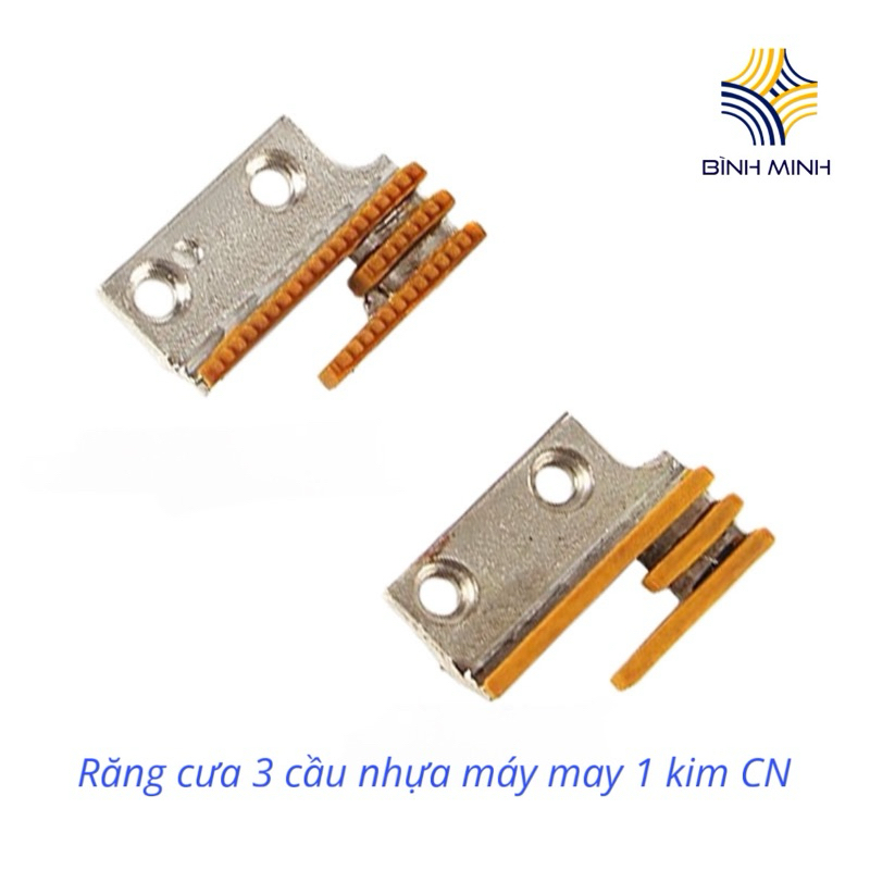 Răng cưa 3 cầu nhựa trơn và có răng dùng cho máy may 1 kim công nghiệp ...