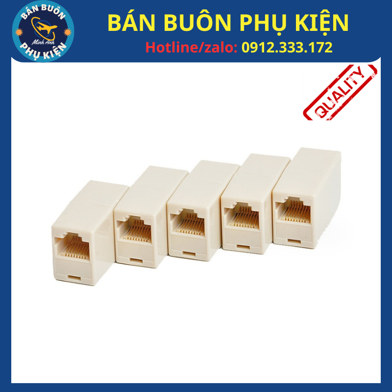Đầu nối mạng RJ45/ Đầu nối cáp mạng RJ45, Đầu nối mạng 1-1 nối dây mạng ...
