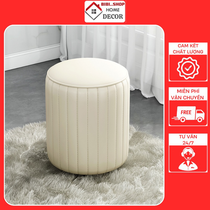 Ghế Đôn Sofa Ghế Bàn Trang Điểm, Ghế Đôn Sofa Bọc Mút Dày Dặn