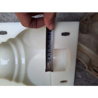 Khuôn Lan Can Tai Xoắn Cao 70 Cm Chất Liệu Nhựa Abs Phù Hợp Nhất Với Máy Đúc Ly Tâm, Có Thể Đúc Thủ Công Hoặc Bằng Máy