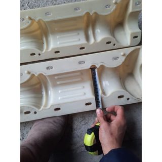 Khuôn lan can, con tiện, lộc bình tròn bụng khía 70, chất liệu nhựa abs