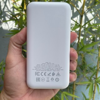 Cục Tích Điện sạc nhanh PHANTOM P16 siêu bền 20000mAh hỗ trợ QC 22.5 và PD 20W (màu ngẫu nhiên)