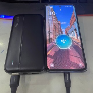 Cục Tích Điện sạc nhanh PHANTOM P16 siêu bền 20000mAh hỗ trợ QC 22.5 và PD 20W (màu ngẫu nhiên)