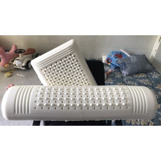 Gối ôm cao su non 30x100 cao cấp  - Gối Ôm Cao Su Non Cao Cấp Siêu Đàn Hồi- ôm cao su nằm cao su