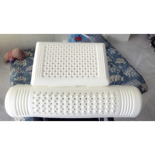 Gối ôm cao su non 30x100 cao cấp  - Gối Ôm Cao Su Non Cao Cấp Siêu Đàn Hồi- ôm cao su nằm cao su