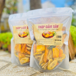 Trái Cây Sấy Giòn Rụm - Thập Cẩm Ăn Vặt Ngon Miệng túi 350gr