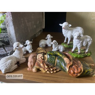 Tượng thánh Giuse lằm ngủ chiều dài 25cm chất liệu composite bền đẹp - Bình Yên Trong Giấc Ngủ
