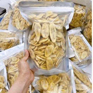 THUYTIENFOOD Chuối Laba Sấy Giòn – Snack Trái Cây Ăn Vặt – Túi 200gr– Giòn Ngon Tự Nhiên