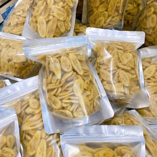 THUYTIENFOOD Chuối Laba Sấy Giòn – Snack Trái Cây Ăn Vặt – Túi 200gr– Giòn Ngon Tự Nhiên