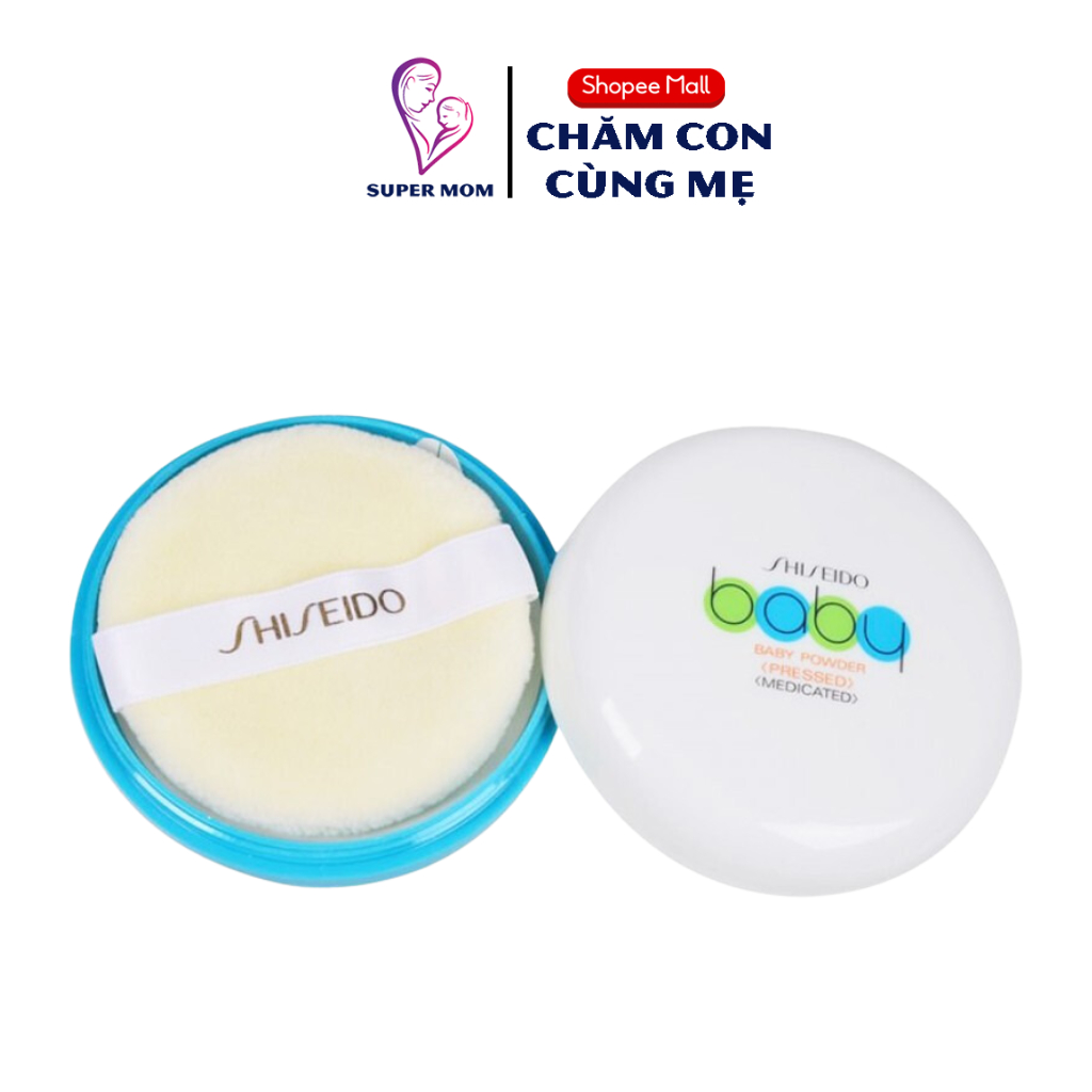 Ảnh Phấn phủ Shiseido Baby Powder Presser 50g nội địa Nhật Bản giúp kiềm dầu 1