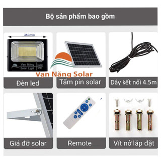 Đèn năng lượng mặt trời 200W