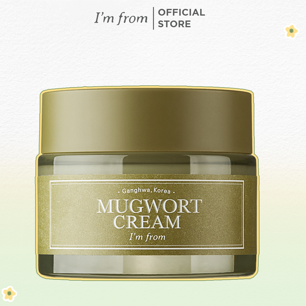 Ảnh Kem dưỡng Ngải Cứu phục hồi, làm dịu cho da mụn I'm from Mugwort Cream 50g 1