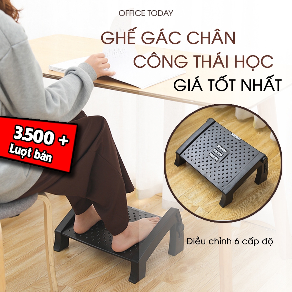 Ghế Gác Chân Công Thái Học ERGONOMIC FOOTREST Ghế Gác Chân Văn Phòng ...