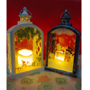 Đèn Nến cổ điển, trang trí giáng sinh, noel ấm áp