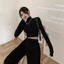 Áo Croptop Giữ Nhiệt Cổ Lọ Dài Tay RANSHI Dáng Basic 2 Màu Đen Và Trắng Dễ Phối Đồ Phong Cách Cá Tính - RA203