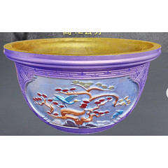 Khuôn Đúc Chậu Tròn 80cm Kèm Chân Kỷ