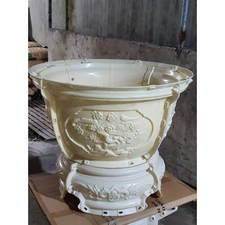 Khuôn Đúc Chậu Tròn 80cm Kèm Chân Kỷ