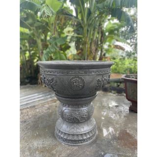 Khuôn Chậu Tròn Xoay Rộng 70 Cm Chất Liệu Nhựa Abs. Khuôn Được Thiết Kế Dày Dặn, Chắc Chắn