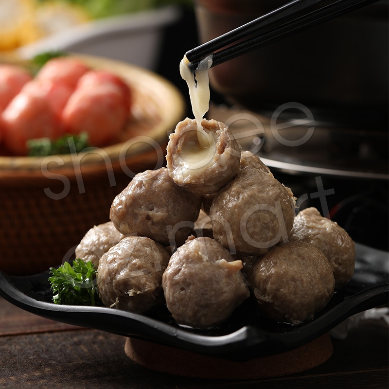 Bò Viên Nhân Phô Mai Viên Thả Lẩu Cao Cấp Malaysia CB