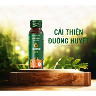 Nước Nấm Đông Trùng Hạ Thảo Hector Lite (Hộp 10 chai)