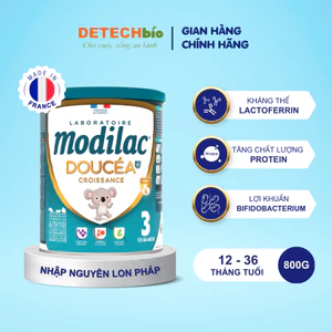 Sữa bột Modilac Doucéa Nội Địa Pháp số 1, 2, 3 800g