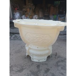 Khuôn đúc chậu tròn rộng 69 cm chất liệu nhựa abs