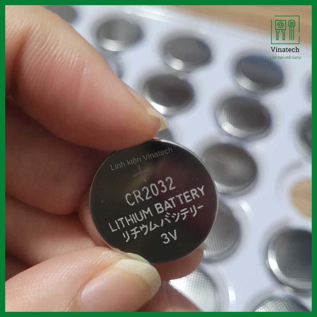 Pin CR2032 thay chìa khóa smartkey xe máy Vision, ABlade, xe SH, đồng ...