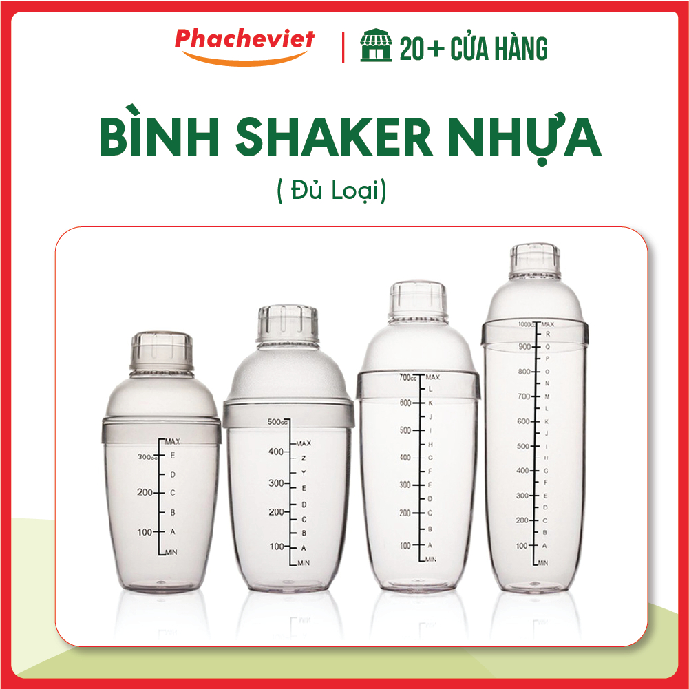 Shaker Nhựa 350ml, 500ml, 700ml | Shopee Việt Nam
