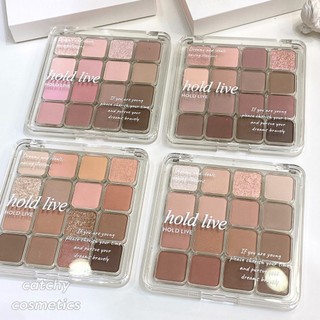 [HOLD LIVE] Bảng phấn mắt 16 Ô HOLD LIVE Sunset Magic, Tone màu Pastel, nhẹ nhàng (HL716)