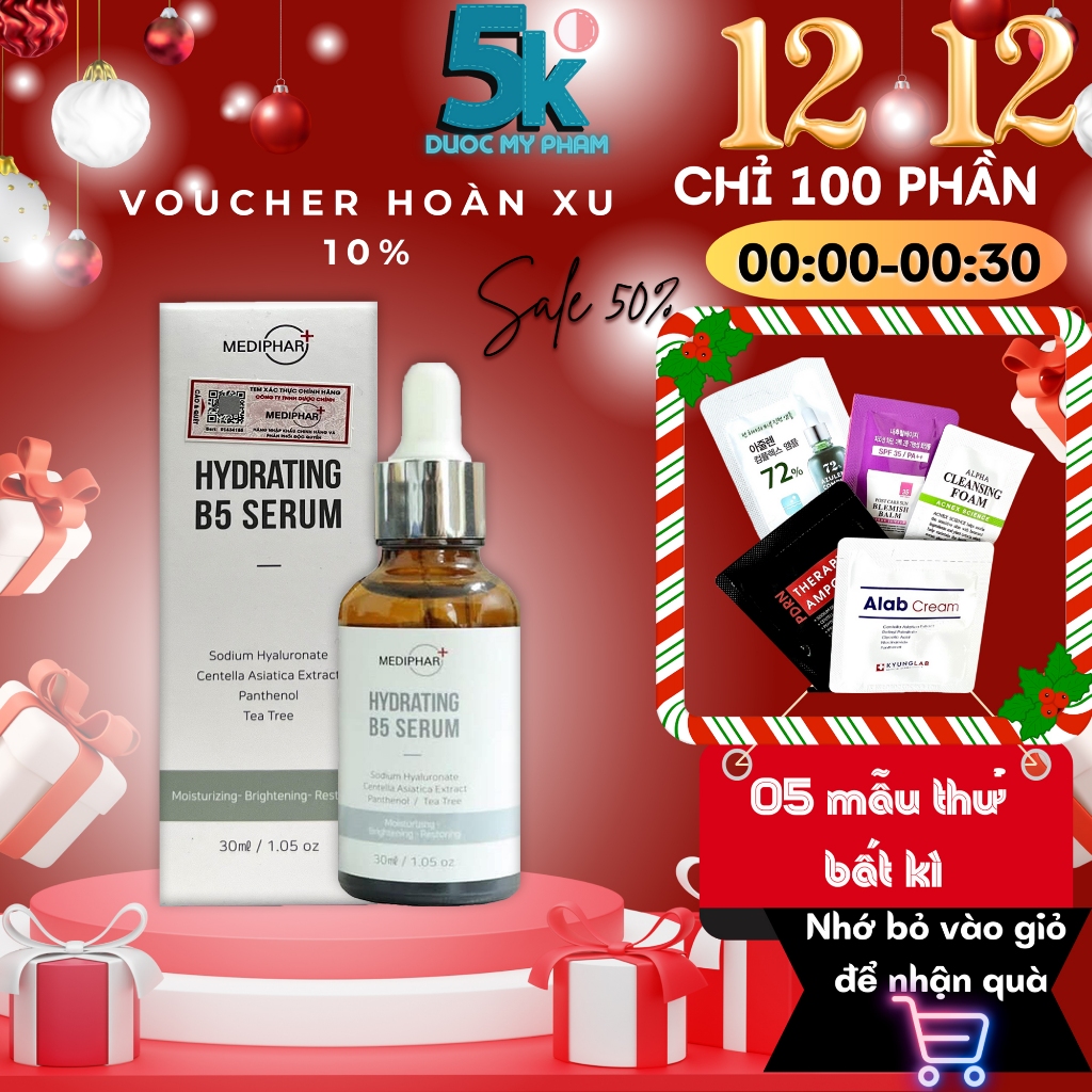 Serum B5 Mediphar & Drceutics B5 Basic - Tinh Chất Dưỡng ẩm, Làm Sáng ...