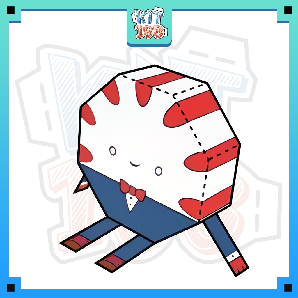 Mô hình giấy Anime Game Peppermint Butler - Adventure Time | Shopee ...