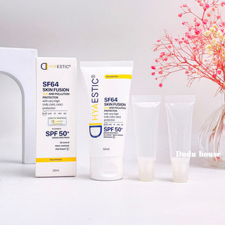 Kem Chống nắng Hyaestic Skin Fusion SPF64 Sun And Pollution Protector SPF50+ 50ml Duduhouse