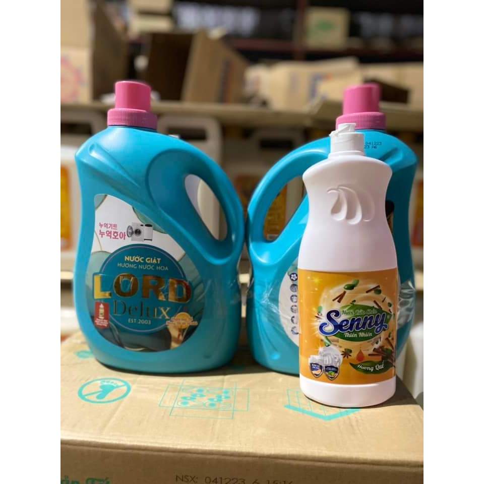Ảnh Nước giặt Lord delux hương nước hoa 3.2kg 2