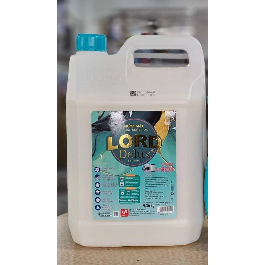 Ảnh Nước giặt Lord delux hương nước hoa 9.36kg 1
