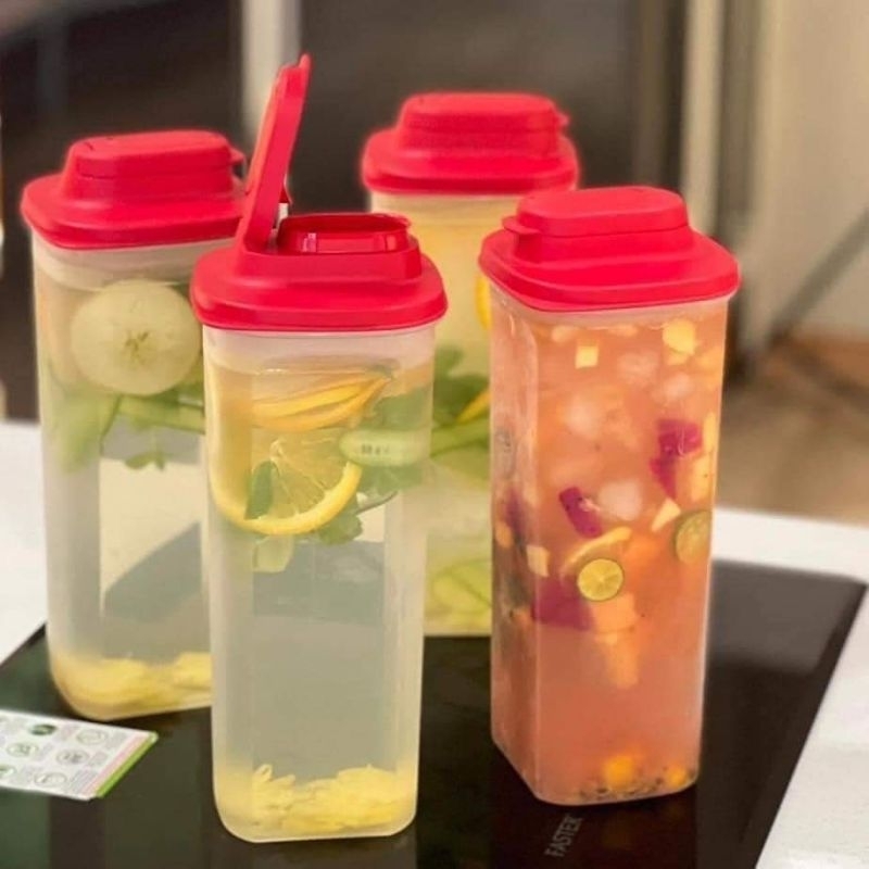 Lẻ Bình nước Slim line 2L Tasty Tupperware chính hãng | Shopee Việt Nam