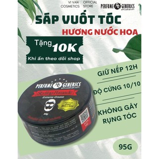 Sáp Vuốt Tóc Nam Nữ Hương Nước Hoa PERFUME GENERICS POMADE (TẠO KIỂU BỒNG BỀNH),Dưỡng Tóc Và Giữ Nếp Tạo Kiểu 3D  95g